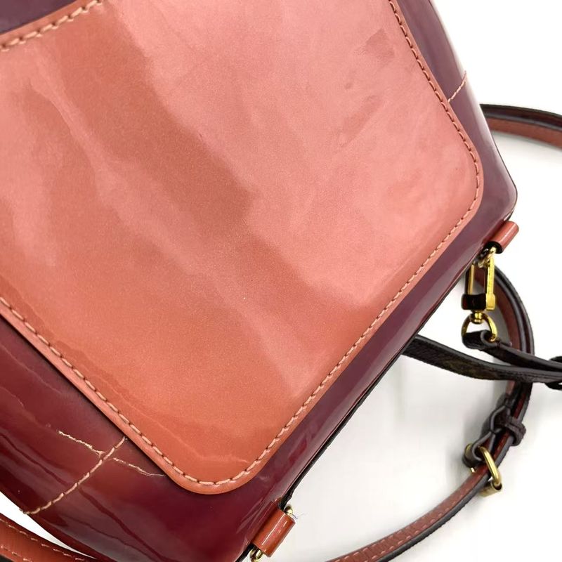 Louis Vuitton Hot Spring Monogram Vieux Leather × PVC Dusty Pink × Brown