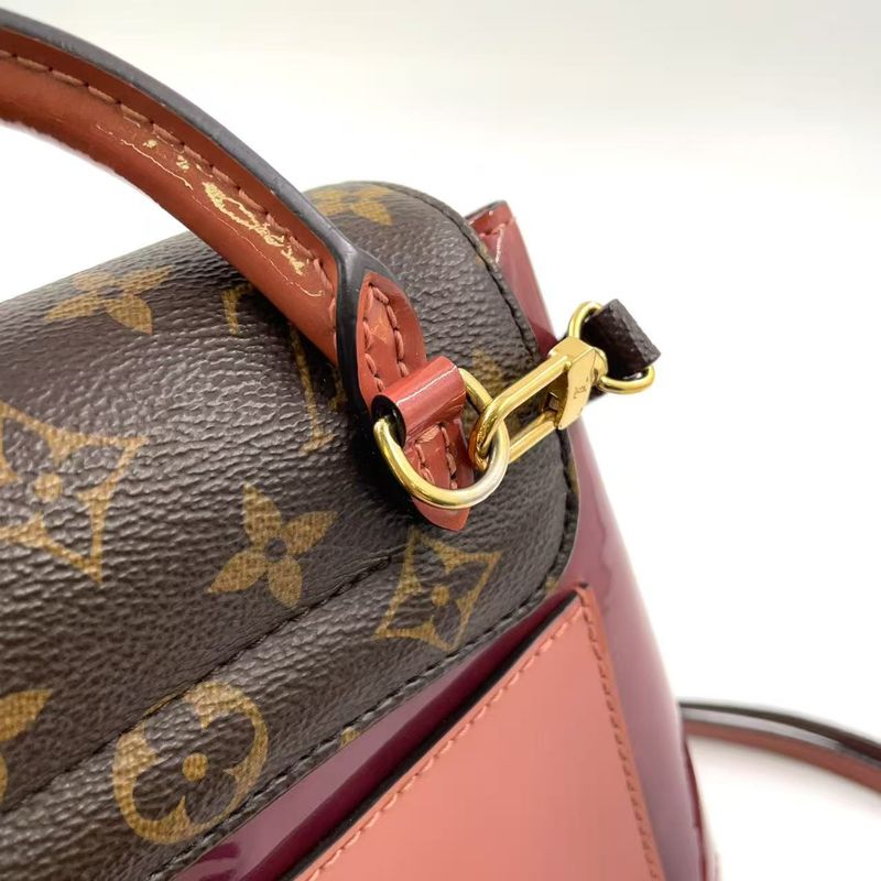 Louis Vuitton Hot Spring Monogram Vieux Leather × PVC Dusty Pink × Brown