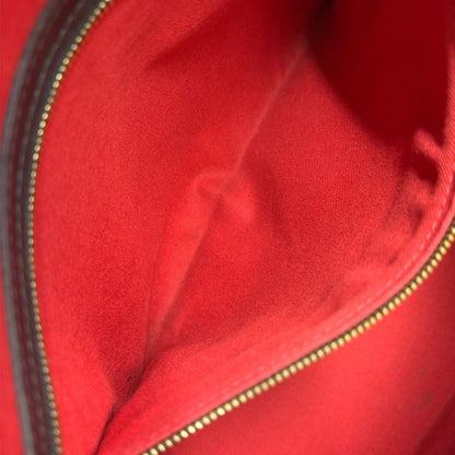 Louis Vuitton Chelsea Damier Ebene Damier Ebene Shoulder Bag Leather ×pvc Brown