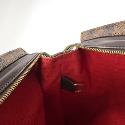 Louis Vuitton Chelsea Damier Ebene Damier Ebene Shoulder Bag Leather ×pvc Brown