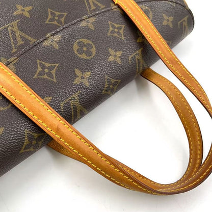 Louis Vuitton Sonatine Monogram Leather ×pvc Brown Handbag Gold M51902
