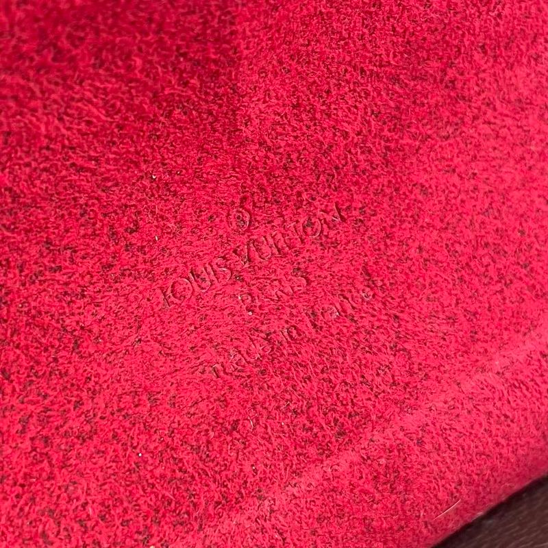 Louis Vuitton Sonatine Monogram Leather ×pvc Brown Handbag Gold M51902