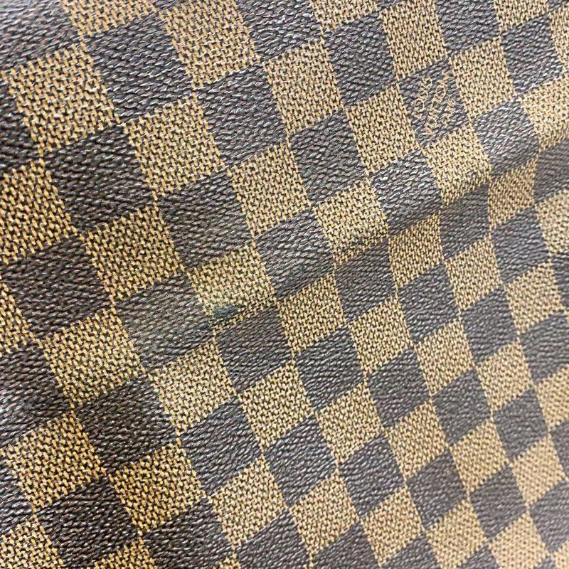 Louis Vuitton Naviglio Damier Ebene Damier Ebene Leather × PVC Brown Shoulder