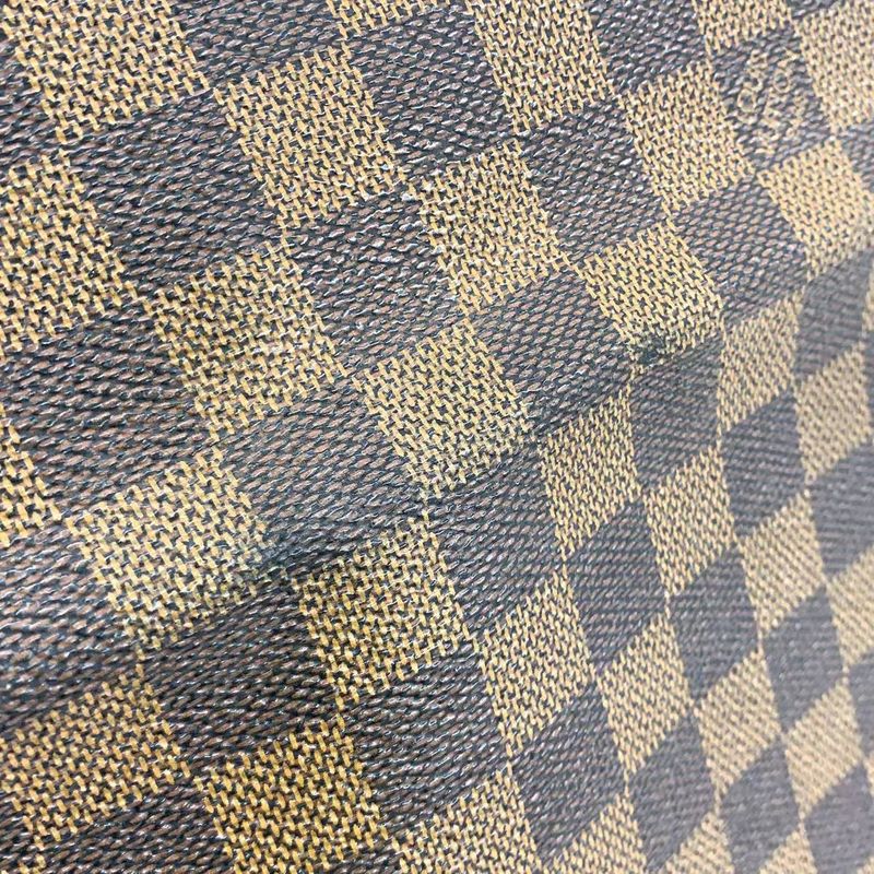 Louis Vuitton Naviglio Damier Ebene Damier Ebene Leather × PVC Brown Shoulder