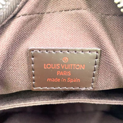 Louis Vuitton Olaf PM Damier Ebene Damier Ebene Leather ×pvc Brown Shoulder Bag