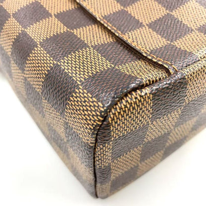 Louis Vuitton Olaf PM Damier Ebene Damier Ebene Leather ×pvc Brown Shoulder Bag