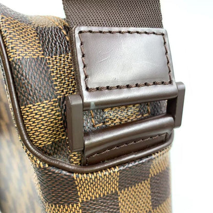 Louis Vuitton Olaf PM Damier Ebene Damier Ebene Leather ×pvc Brown Shoulder Bag