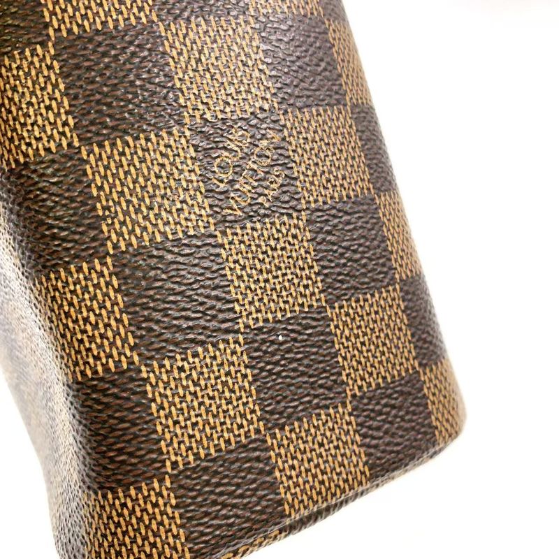 Louis Vuitton Olaf PM Damier Ebene Damier Ebene Leather ×pvc Brown Shoulder Bag