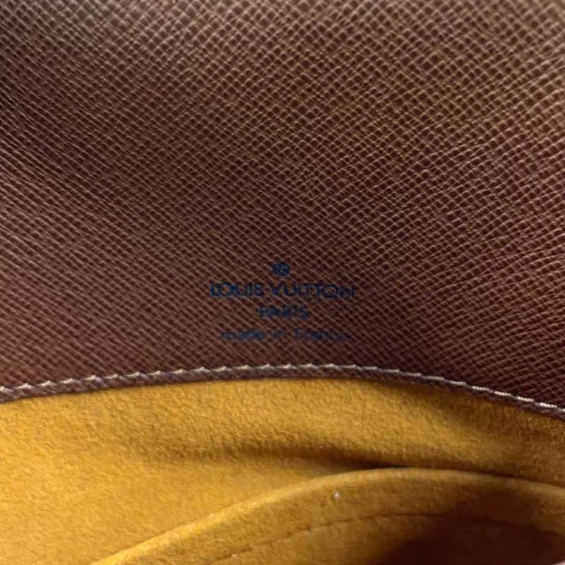 Louis Vuitton Musette Monogram Leather × PVC Brown Shoulder Bag Gold M51256