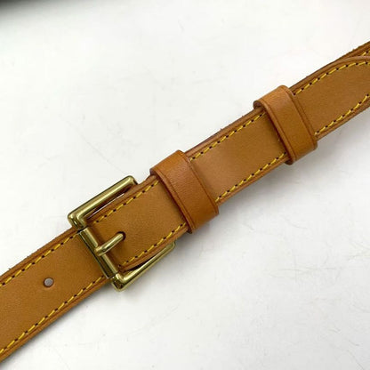 Louis Vuitton Musette Monogram Leather × PVC Brown Shoulder Bag Gold M51256