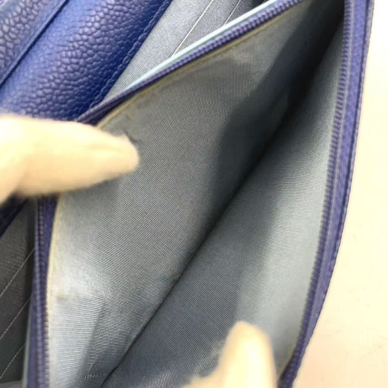 Chanel Matelasse Half Coco Serial Number 25 Leather X Calf Navy Shoulder Bag