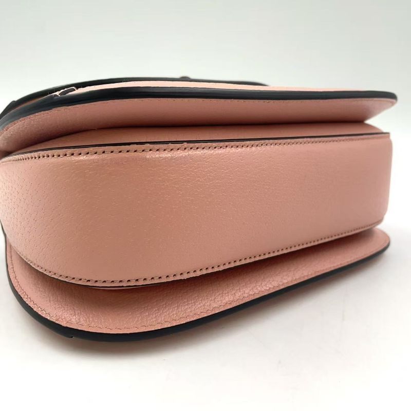 Gucci Jumbo GG Bamboo 2way Shoulder Leather X Raffia Handbag Gold