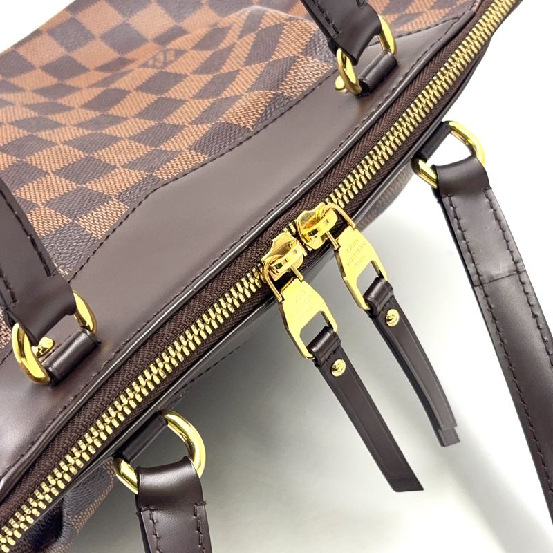 Louis Vuitton Westminster PM Damier Ebene Damier Ebene Leather ×pvc Brown Tote