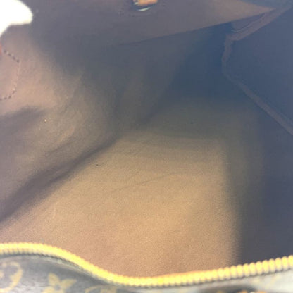 Louis Vuitton Speedy 35 Monogram Leather X PVC Brown Handbag Gold M41524