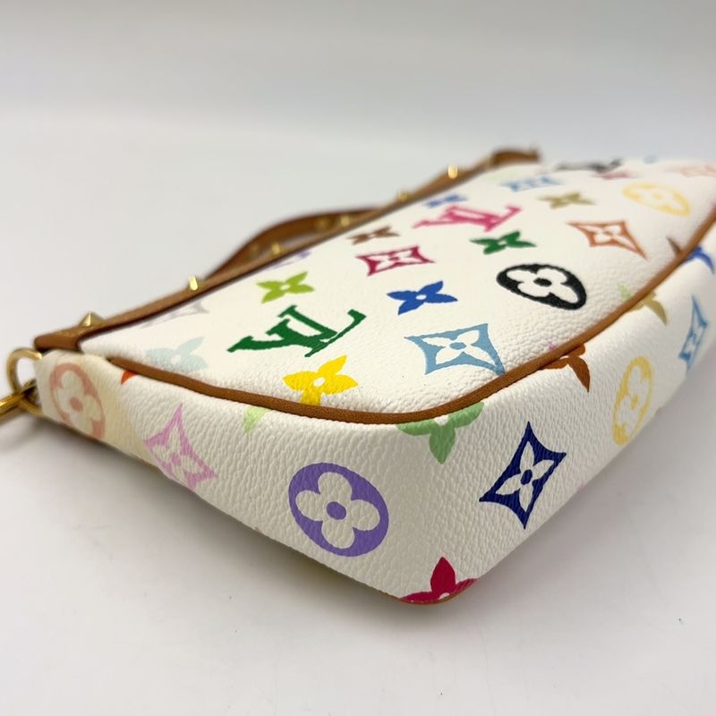 Louis Vuitton Pochette Accessory Monogram Multicolor Monogram Multicolor Blonde
