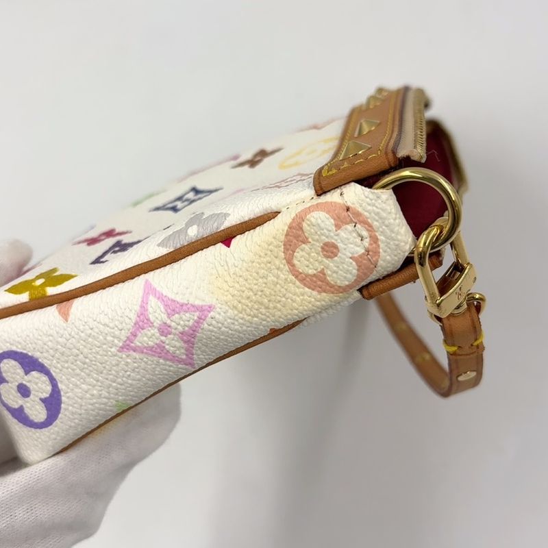 Louis Vuitton Pochette Accessory Monogram Multicolor Monogram Multicolor Blonde