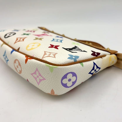Louis Vuitton Pochette Accessory Monogram Multicolor Monogram Multicolor Blonde