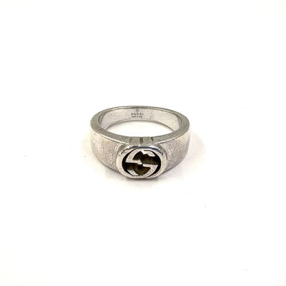 Gucci Interlocking G Ag925 Silver Ring