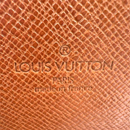 Louis Vuitton 3 Cult Cles Di Monogram Portefeuille Monogram Leather × PVC Brown