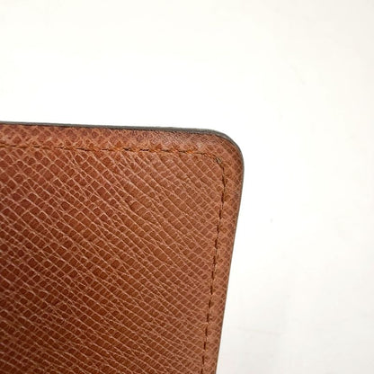 Louis Vuitton 3 Cult Cles Di Monogram Portefeuille Monogram Leather × PVC Brown