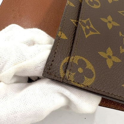 Louis Vuitton 3 Cult Cles Di Monogram Portefeuille Monogram Leather × PVC Brown
