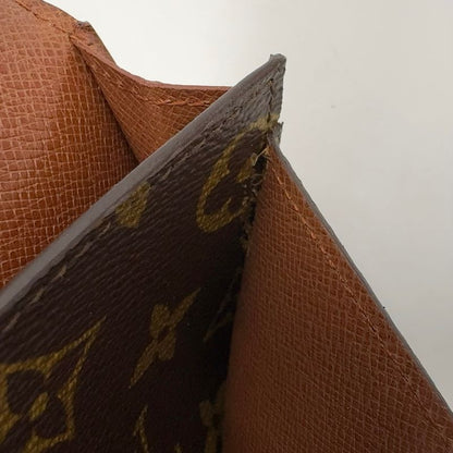 Louis Vuitton 3 Cult Cles Di Monogram Portefeuille Monogram Leather × PVC Brown