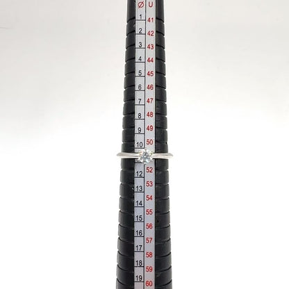 Tiffany & Co Diamond 0.32ct Solitaire Ring Pt950 Clear X Platinum