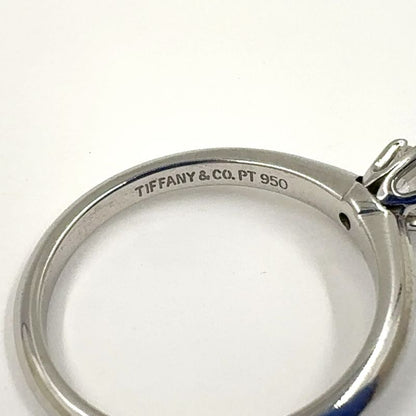 Tiffany & Co Diamond 0.32ct Solitaire Ring Pt950 Clear X Platinum