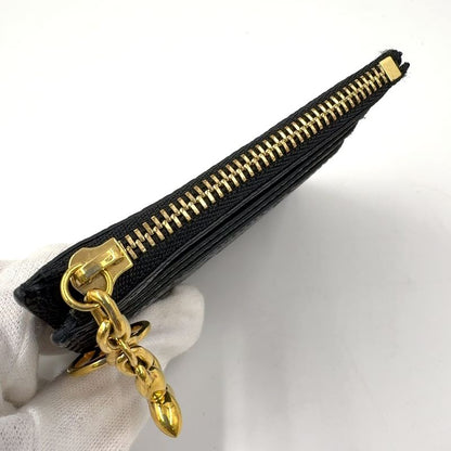 Louis Vuitton Monogram Empreinte Porto Cult Flora Rfid Compatible Leather Black