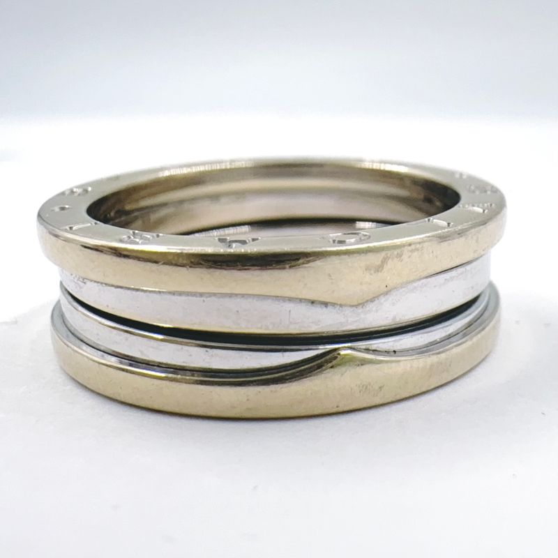 Bvlgari B-Zero1 3 Band 18k White Gold White Gold Ring