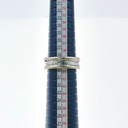 Bvlgari B-Zero1 3 Band 18k White Gold White Gold Ring