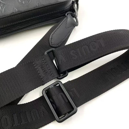 Louis Vuitton Duo Messenger Monogram Shadow Monogram Shadow Noir Black Rfid
