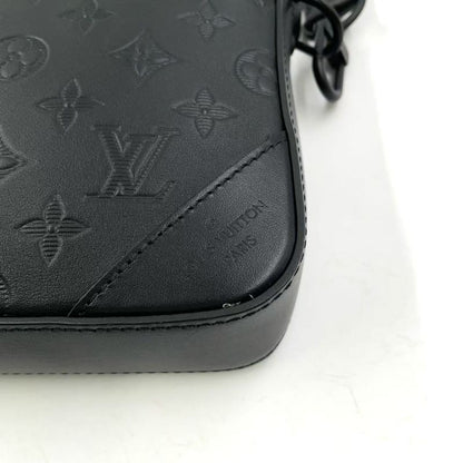 Louis Vuitton Duo Messenger Monogram Shadow Monogram Shadow Noir Black Rfid