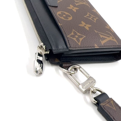 Louis Vuitton Zippy Dragonne Monogram Macassar Monogram Macassar Rfid Compatible