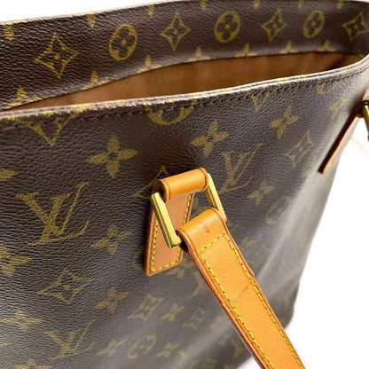 Louis Vuitton Vavin GM Monogram Shoulder Bag Leather ×pvc Brown Tote Bag Gold