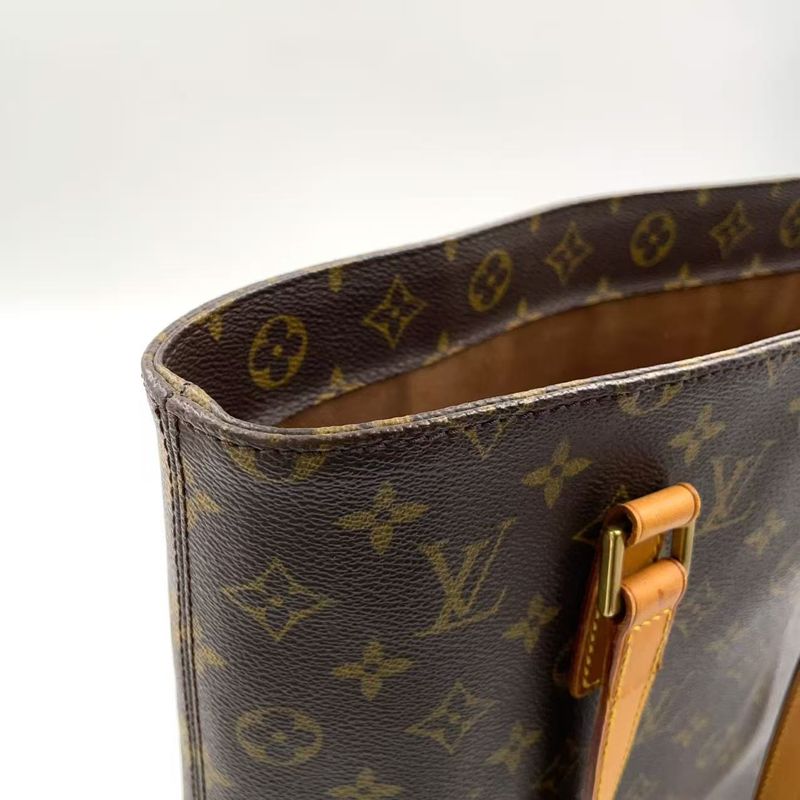 Louis Vuitton Vavin GM Monogram Shoulder Bag Leather ×pvc Brown Tote Bag Gold