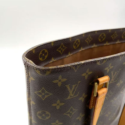 Louis Vuitton Vavin GM Monogram Shoulder Bag Leather ×pvc Brown Tote Bag Gold
