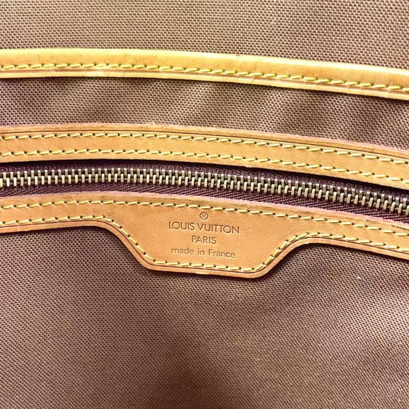 Louis Vuitton Vavin GM Monogram Shoulder Bag Leather ×pvc Brown Tote Bag Gold