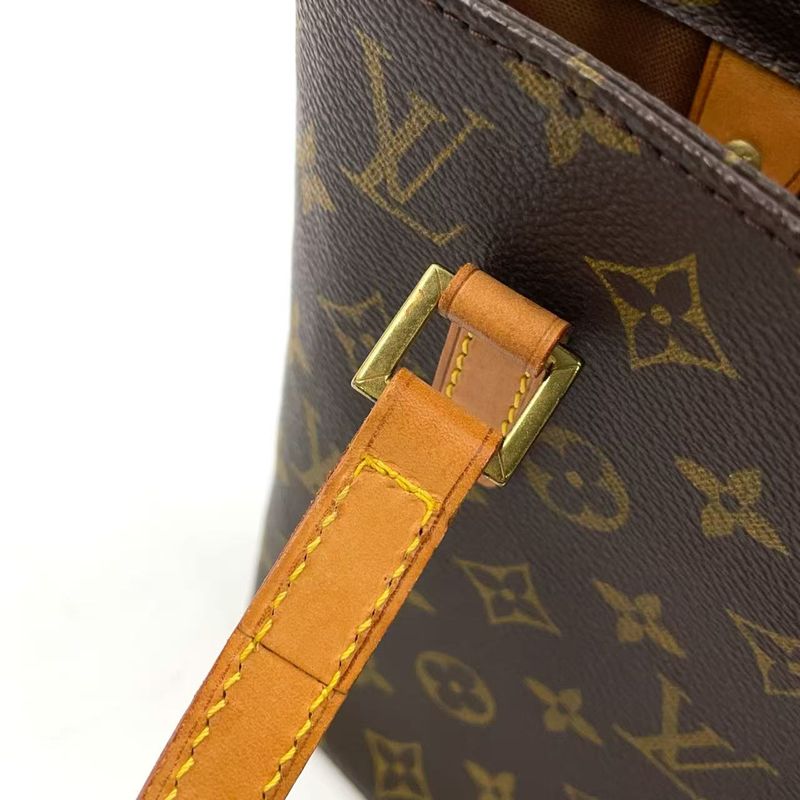Louis Vuitton Vavin PM Monogram Leather ×pvc Brown Handbag Gold M51172