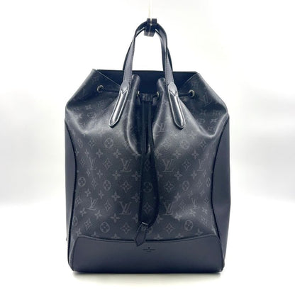 Louis Vuitton Explorer Monogram Eclipse Monogram Eclipse Leather ×pvc Black