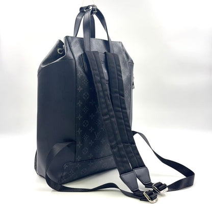 Louis Vuitton Explorer Monogram Eclipse Monogram Eclipse Leather ×pvc Black