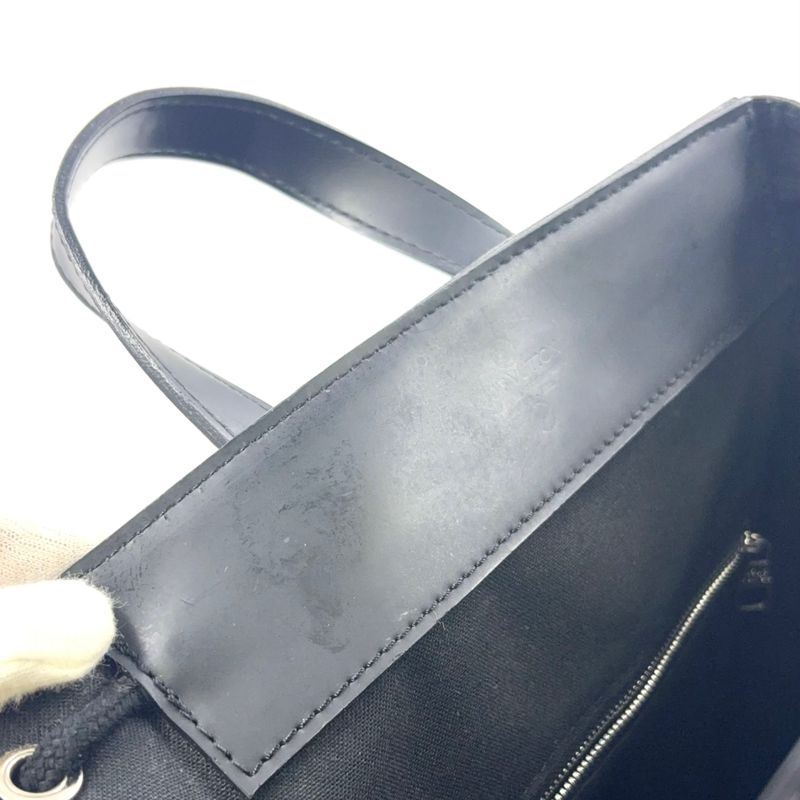 Louis Vuitton Explorer Monogram Eclipse Monogram Eclipse Leather ×pvc Black