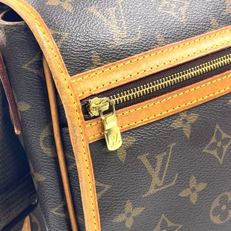 Louis Vuitton Messenger PM Vosfort Monogram Leather X PVC Brown Shoulder Bag