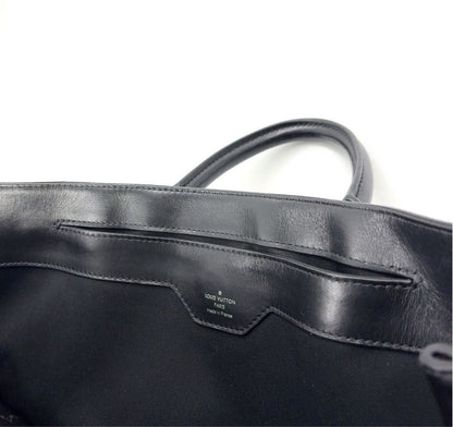 Louis Vuitton Grand Sac Monogram Eclipse Monogram Eclipse Leather ×pvc Black