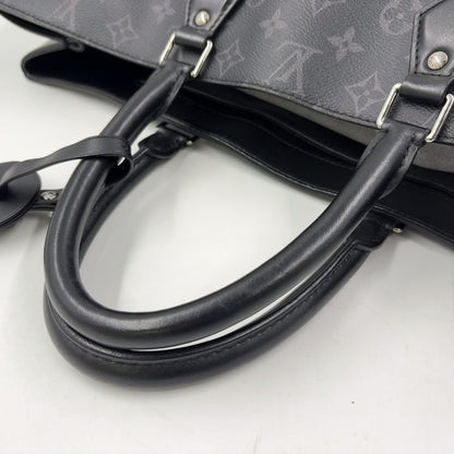 Louis Vuitton Grand Sac Monogram Eclipse Monogram Eclipse Leather ×pvc Black