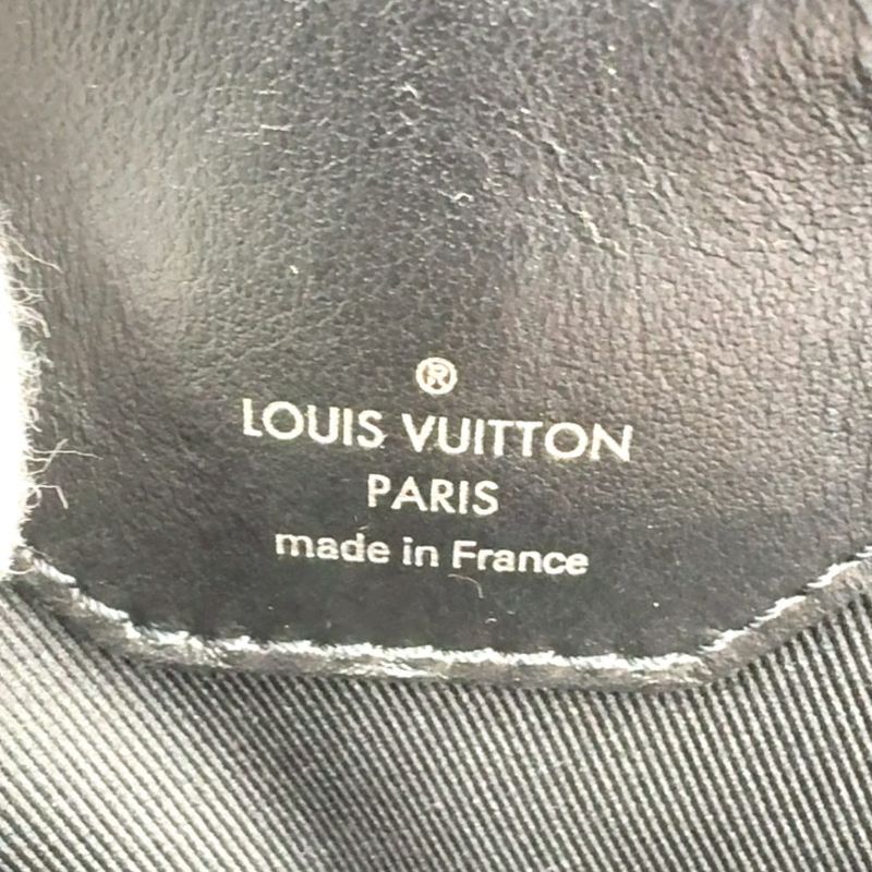 Louis Vuitton Grand Sac Monogram Eclipse Monogram Eclipse Leather ×pvc Black