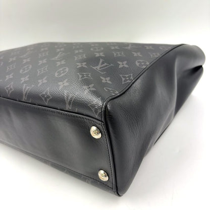 Louis Vuitton Grand Sac Monogram Eclipse Monogram Eclipse Leather ×pvc Black