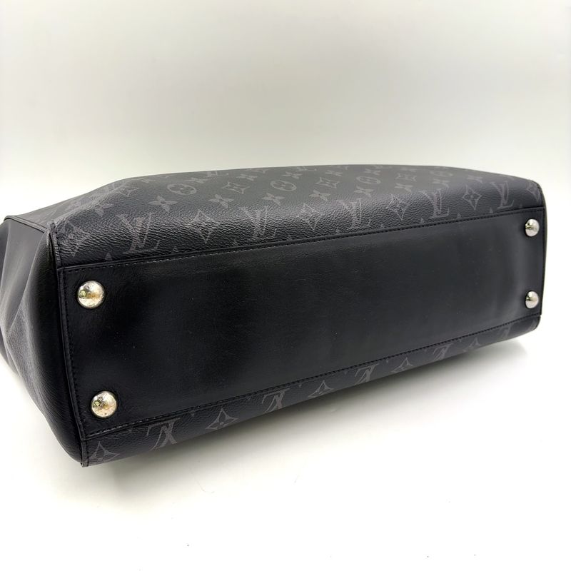 Louis Vuitton Grand Sac Monogram Eclipse Monogram Eclipse Leather ×pvc Black