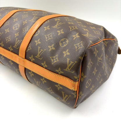 Louis Vuitton Flannery 45 Monogram Leather ×pvc Brown Shoulder Bag Gold M51115