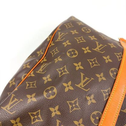 Louis Vuitton Flannery 45 Monogram Leather ×pvc Brown Shoulder Bag Gold M51115